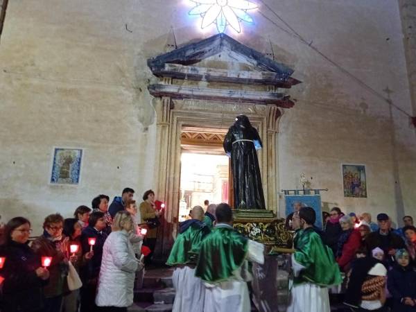 RIEVOCAZIONE DEL TRANSITO DI SAN FRANCESCO A SCANNO