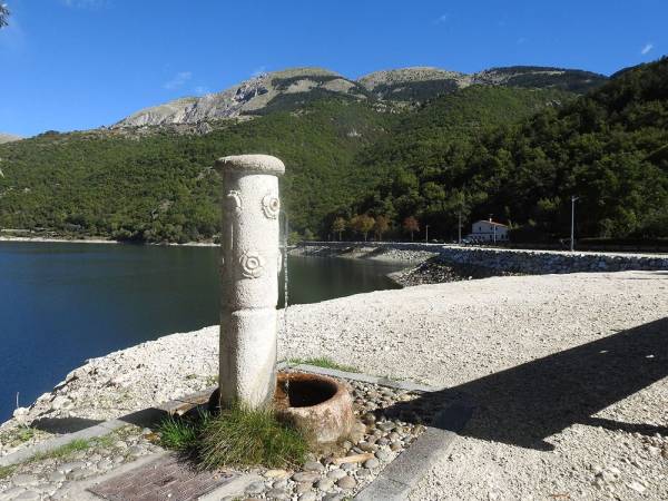 LAVORI AL LAGO DI SCANNO