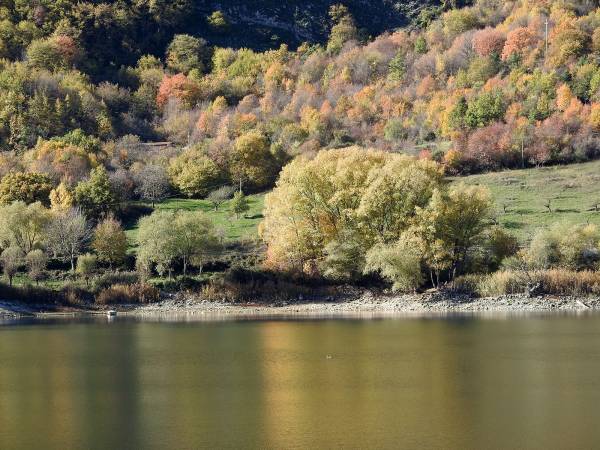 Ad Amarena, mia concittadina e confidente IL FOLIAGE AL LAGO DI SCANNO