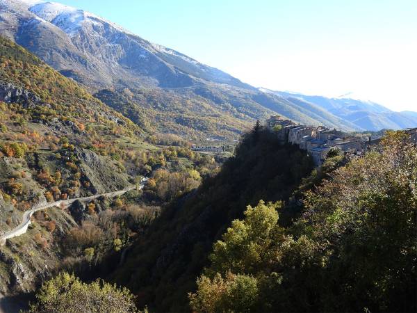 Foliage lungo le Gole del Sagittario