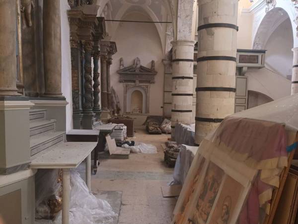 Riaperta al culto la chiesa di Anversa, dedicata a Santa Maria delle Grazie