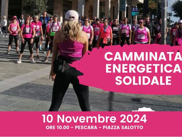 CAMMINATA ENERGETICA SOLIDALE PER DIRE NO ALLA VIOLENZA SULLE DONNE