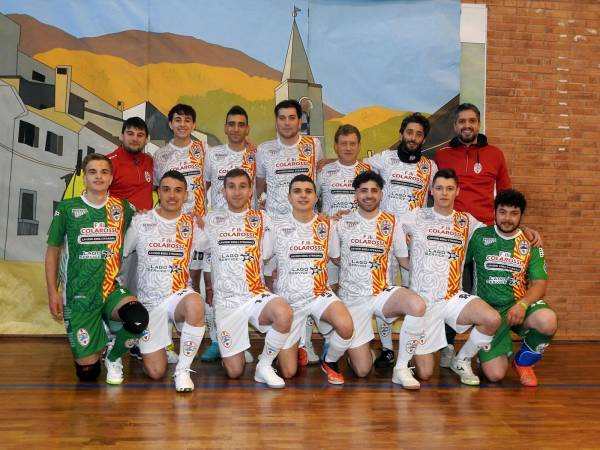 Lo Scanno C5 stravince su La Fenice C5 Dando prova di essere una squadra ben preparata