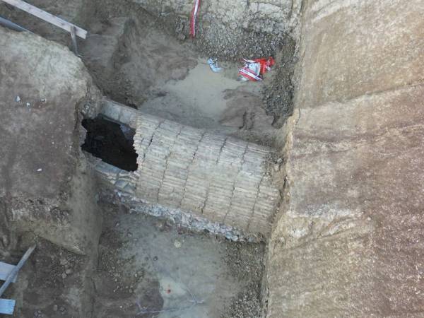 Ritrovato nella Riserva Borsacchio un presunto acquedotto di epoca romana