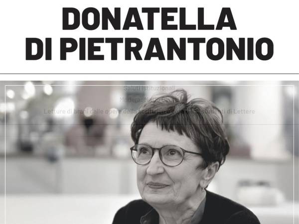 Incontro con Donatella Di Pietrantonio