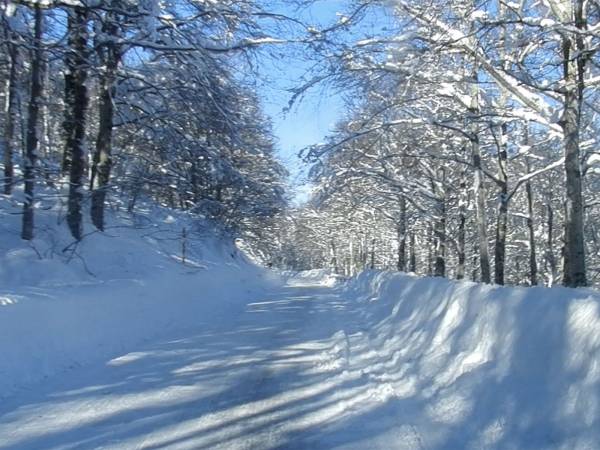 I paesi con un bianco mantello: Scanno e Villalago