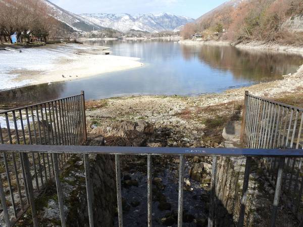 Il Rivo delle Cunicelle  È tornato a scorrere al Lago di Scanno