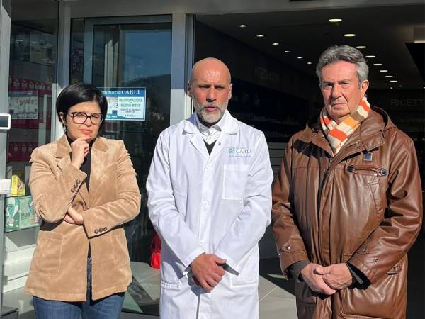 A L'AQUILA UNA 'CASA DELLA SALUTE' IN FARMACIA