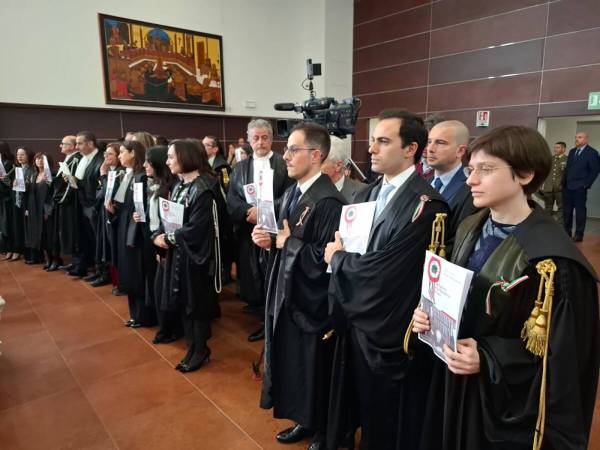 PROTESTA DEI MAGISTRATI ANCHE A L’AQUILA