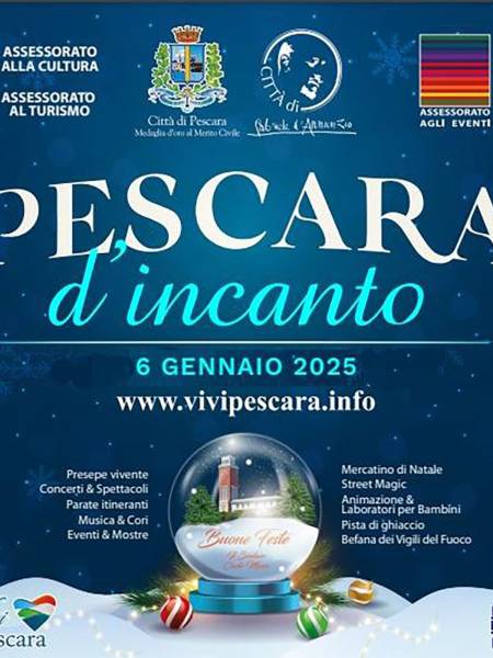 "Pescara d'incanto"  con teatro dialettale e concerto dell'Epifania