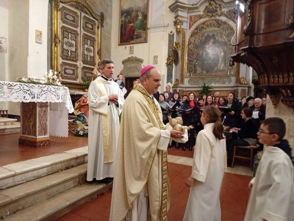 Celebrazione dell’Epifania a Scanno  con il vescovo della Diocesi