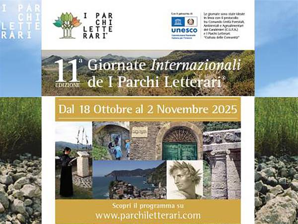 Giornate Internazionali dei Parchi Letterari 2025