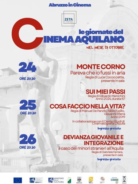 Le giornate del cinema Aquilano: il caso dei minori stranieri all'Aquila