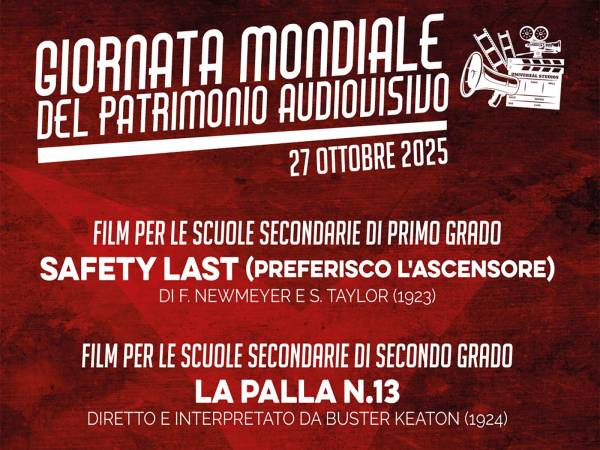 "La Lanterna Magica" celebra la Giornata Mondiale del Patrimonio Audiovisivo