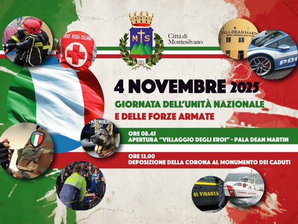 Montesilvano celebra l’Unità Nazionale con il “Villaggio degli Eroi”