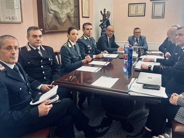 Sulmona: riunione in città del Comitato Provinciale per l’Ordine e la Sicurezza Pubblica