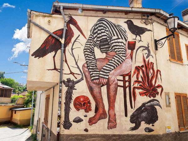 MAUA Museo di Arte Urbana Aumentata approda ad Aielli nel cuore dell’Abruzzo