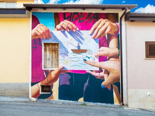 MAUA Museo di Arte Urbana Aumentata approda ad Aielli nel cuore dell’Abruzzo