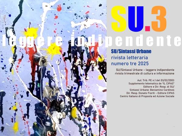 SU/SintassiUrbane – rivista letteraria