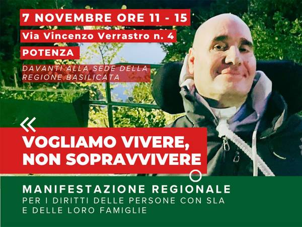 Basilicata senza Fondo SLA: si condanna alla solitudine chi lotta per vivere