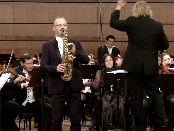 Gaetano Di Bacco il sassofonista italiano, nato in Abruzzo, in tournée tra Germania e Italia