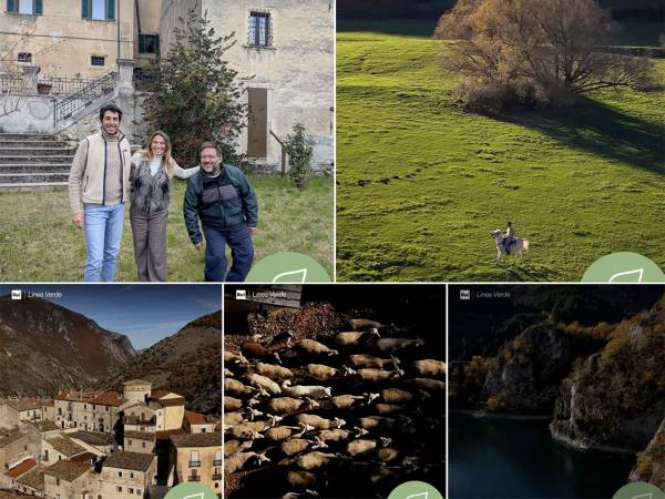 LineaVerde nell'Alta Valle del Sagittario oggi alle ore 12.20 su Rai1