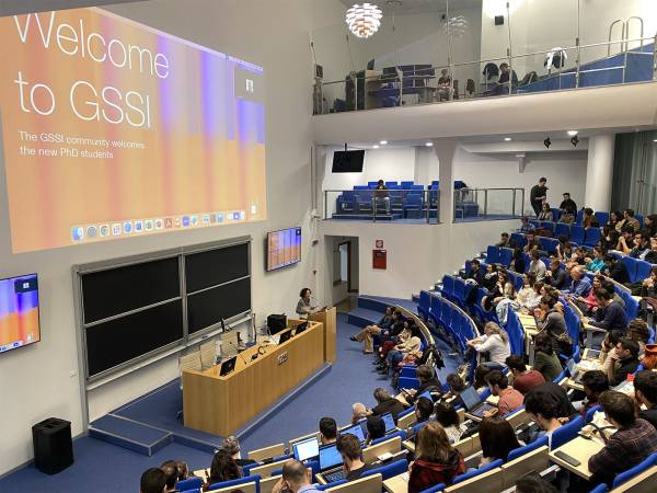 Il GSSI dà il benvenuto a 61 nuovi dottorandi