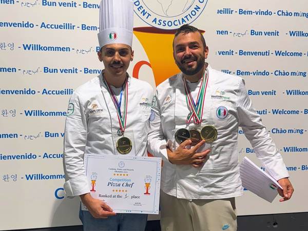 La pizzeria abruzzese Carpe Diem trionfa alla Coppa del Mondo Pizza Gourmet
