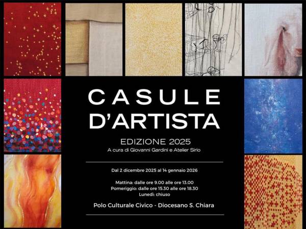FEDE E ARTE IN DIALOGO A SULMONA: INAUGURAZIONE DELLA MOSTRA "CASULE D’ARTISTA 2025"