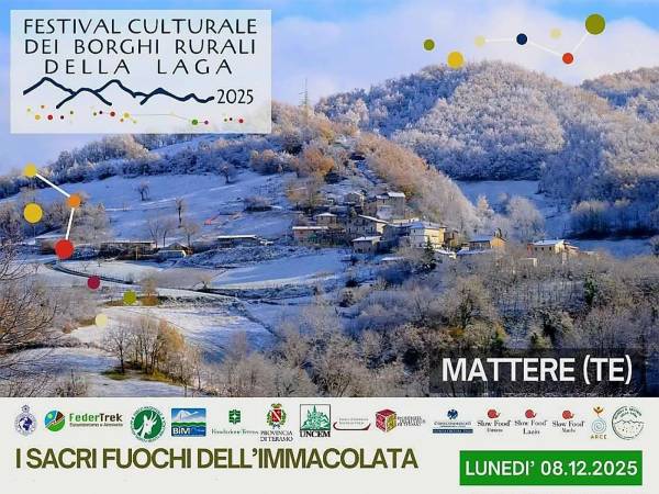 “I Sacri Fuochi dell’Immacolata” a Mattere di Valle Castellana