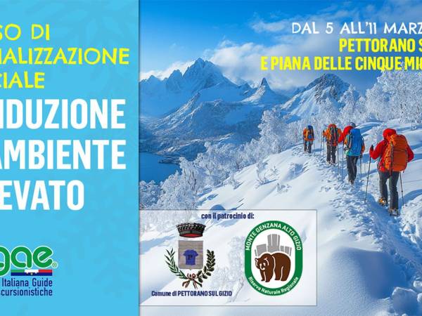 Pettorano sul Gizio sede del Corso AIGAE