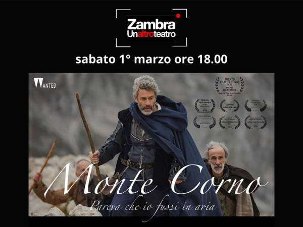 "Monte Corno" al Cinema Zambra di Ortona