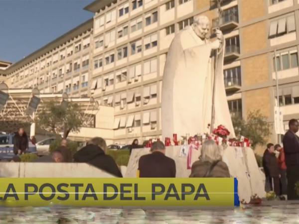 IL VIAGGIO DELLA CORRISPONDENZA PER PAPA FRANCESCO DAL MONDO FINO AL POLICLINICO GEMELLI