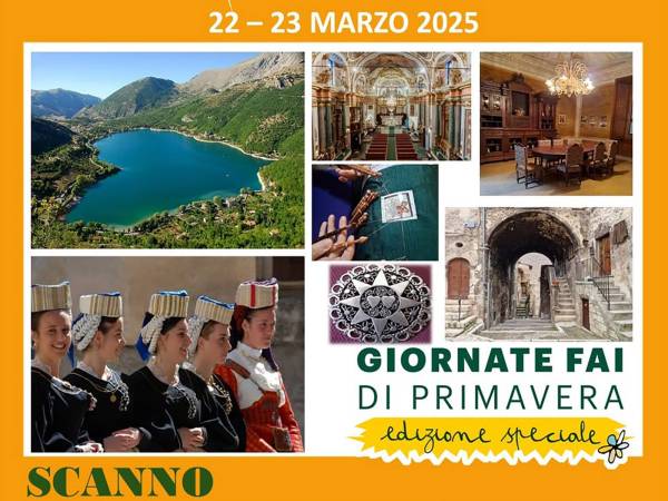 Scanno protagonista delle Giornate FAI di Primavera