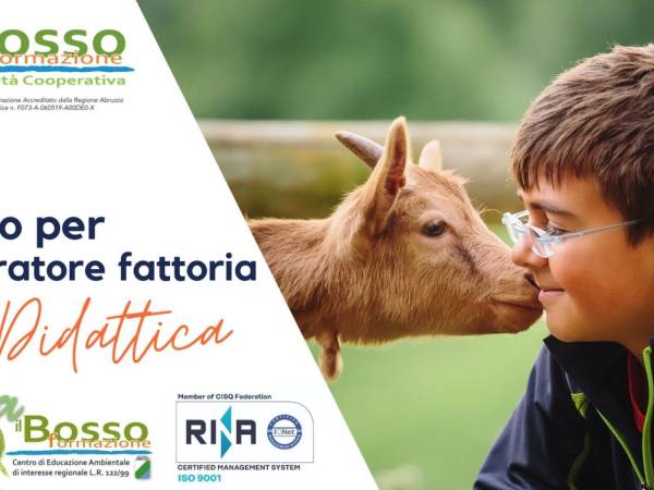 Arriva la Nuova edizione del corso per Operatore di Fattoria Didattica