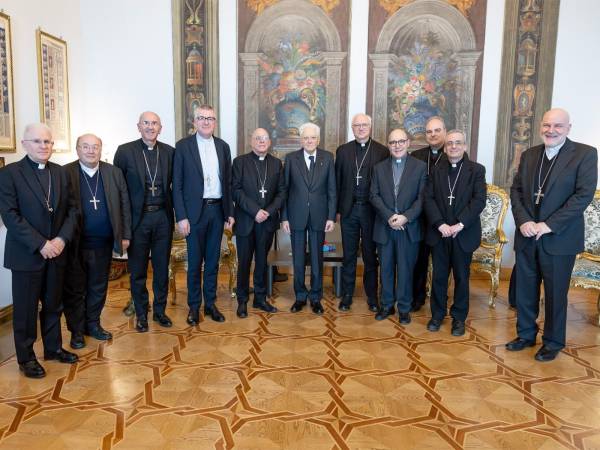 I VESCOVI DELLE AREE INTERNE HANNO INCONTRATO IL PRESIDENTE DELLA REPUBBLICA