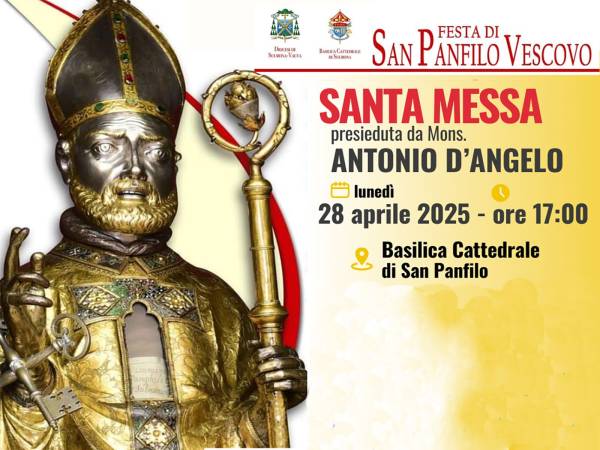 SULMONA CELEBRA IL SUO PATRONO SAN PANFILO NEL SEGNO DELLA COMUNIONE CON L’AQUILA