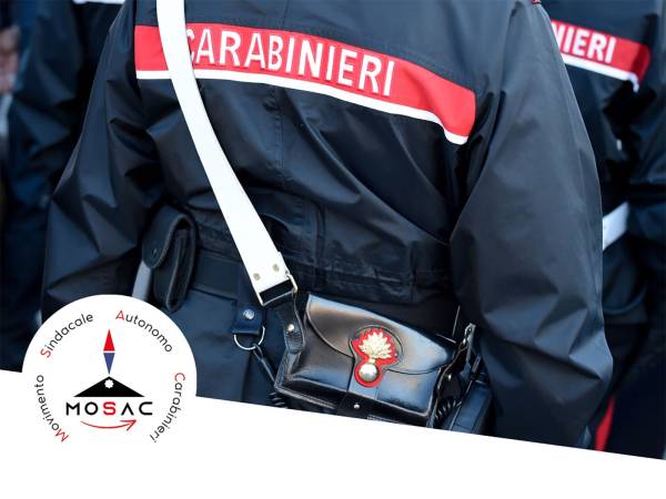 Carabinieri più sicuri: stop alla bandoliera nei servizi operativi