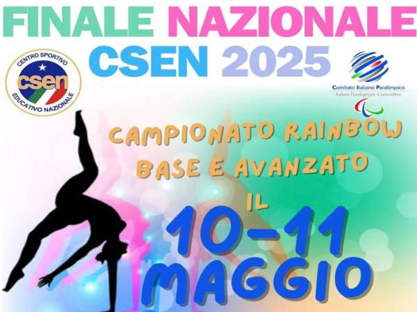 Finale Nazionale del Campionato CSEN di ginnastica artistica femminile