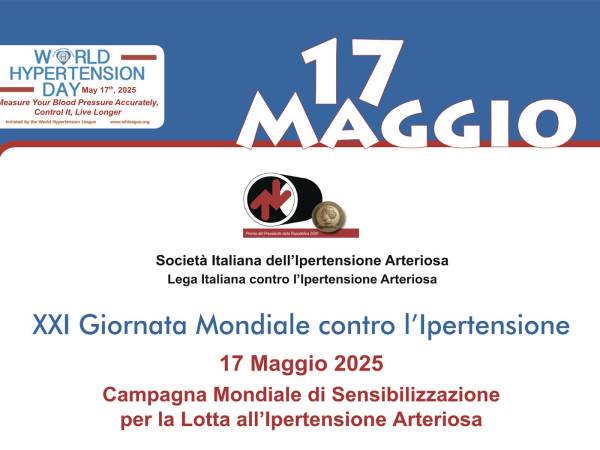 XXI Giornata Mondiale contro l'Ipertensione Arteriosa