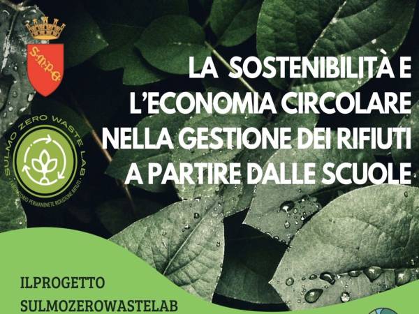 Ambiente e scuole: “Sulmo Zero Waste Lab”