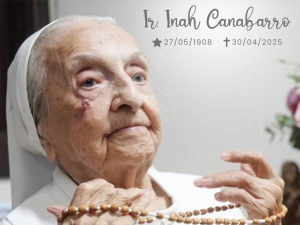 Suor Inah Canabarro Lucas è morta a 116 anni: era la persona più anziana del mondo
