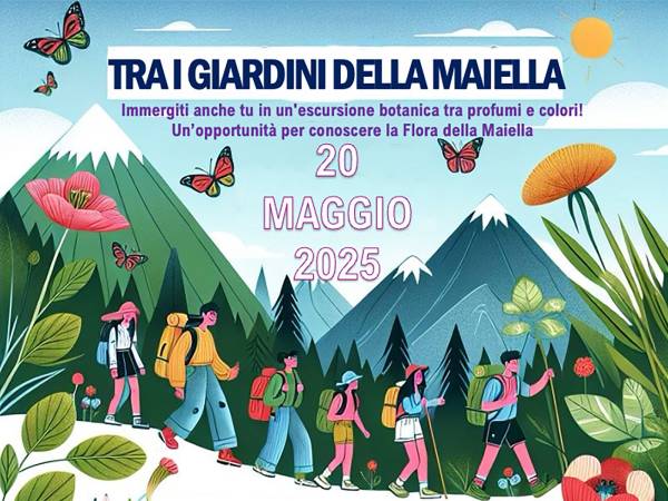 “Tra i giardini della Maiella”, escursione botanica tra profumi e colori