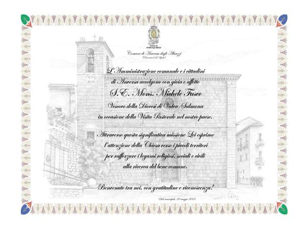 𝐕𝐢𝐬𝐢𝐭𝐚 𝐏𝐚𝐬𝐭𝐨𝐫𝐚𝐥𝐞 ad Anversa degli Abruzzi: una giornata intensa di incontri con la popolazione