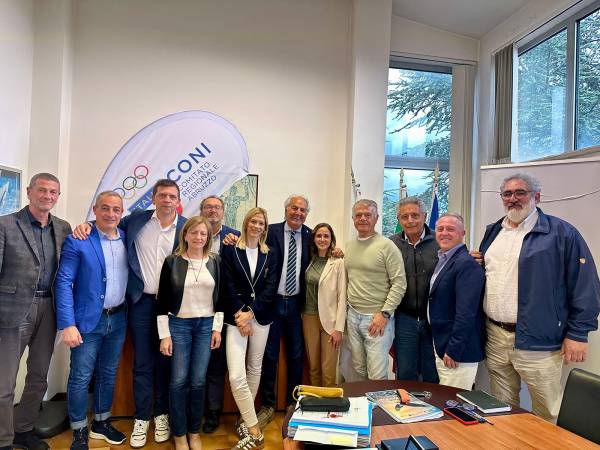Prima seduta della giunta regionale del CONI Abruzzo