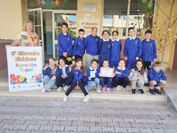 RICICLOSA: RACCOLTI 5.116,00 KG DI TAPPI! 