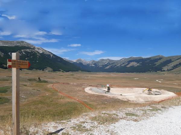 Stadio del Fondo ai Piani di Pezza, ci si avvia al ripristino dei luoghi