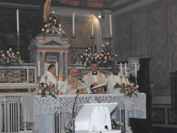 FESTEGGIATI A SCANNO I 60 ANNI DI SACERDOZIO DI PADRE ALFIERE UBALDI
