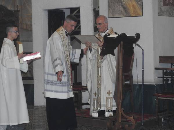 FESTEGGIATI A SCANNO I 60 ANNI DI SACERDOZIO DI PADRE ALFIERE UBALDI