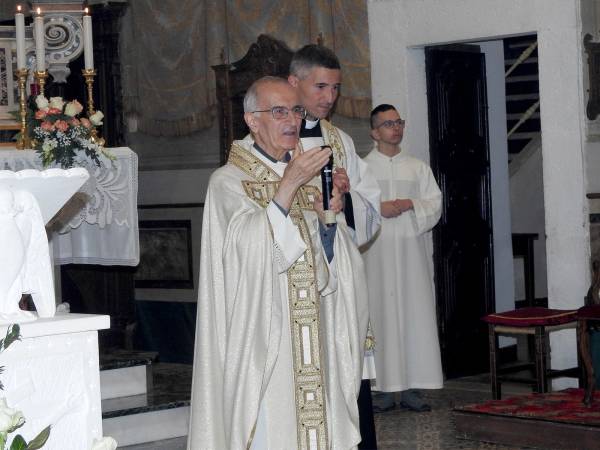 FESTEGGIATI A SCANNO I 60 ANNI DI SACERDOZIO DI PADRE ALFIERE UBALDI